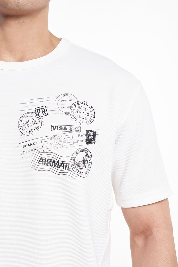 Áo Thun Graphic Nam Tay Ngắn Ninomaxx 2504001