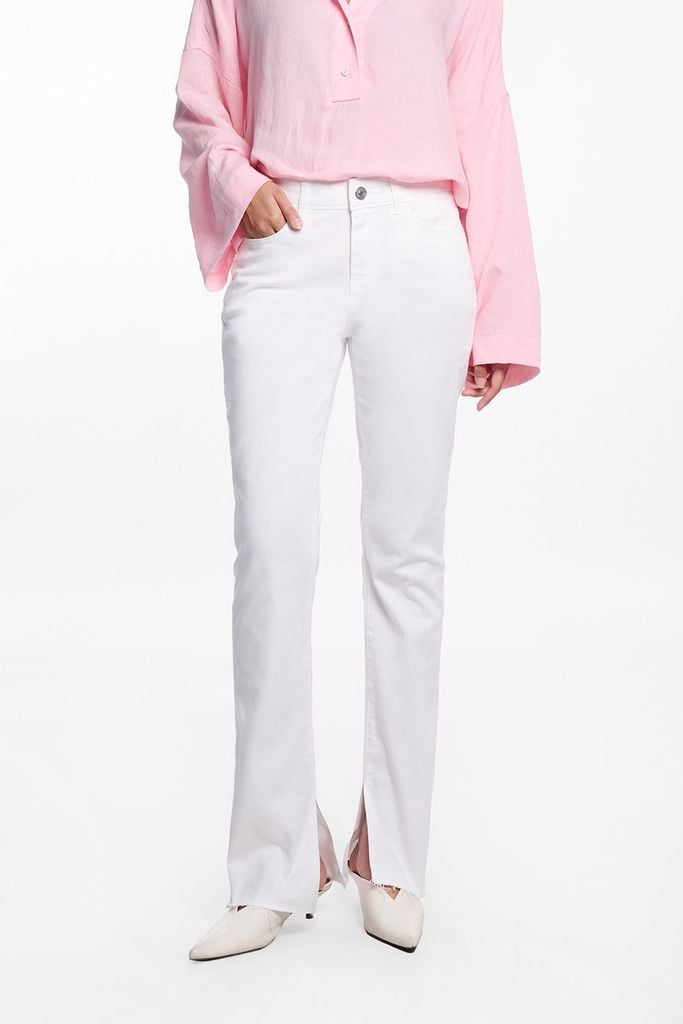 Quần Kaki Thời Trang Nữ Ống Loe Ninomaxx 2208027