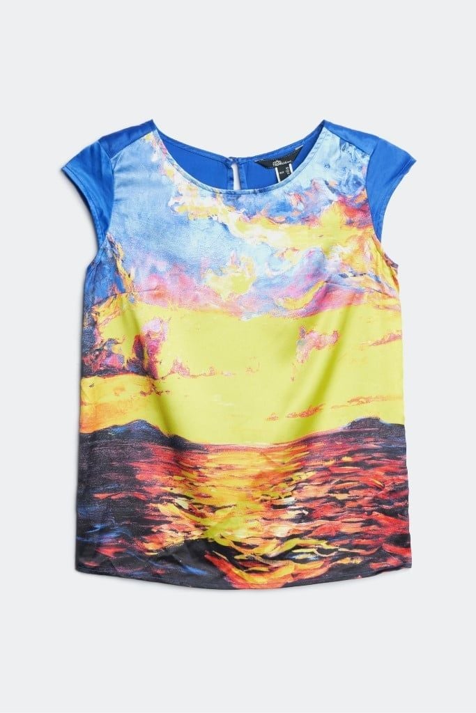 [Size S] Áo sơ mi thời trang Nữ tay ngắn N&M 1506090