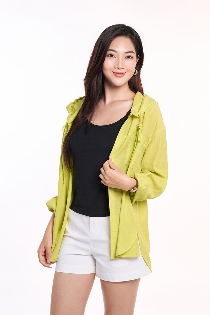 Áo Sơ Mi Thời Trang Nữ Tay Dài Ninomaxx 2409013