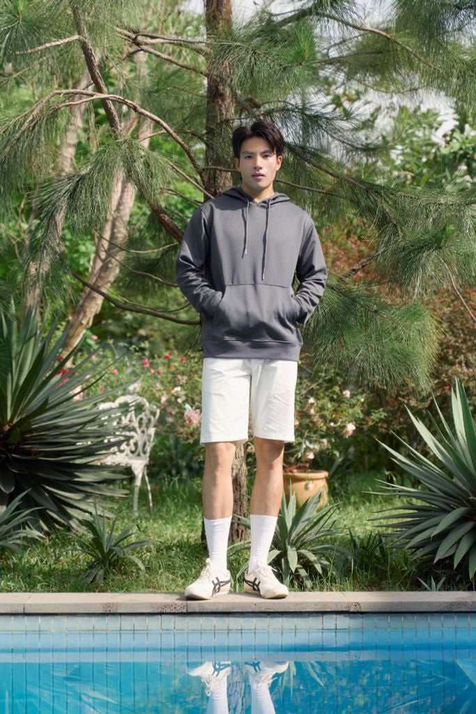 Áo Nỉ Hoodies Basic Nam Ninomaxx 2302021