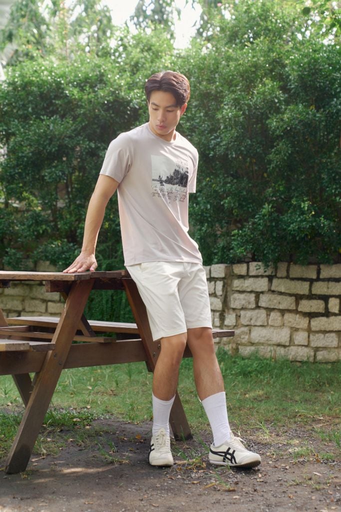 Áo Thun Graphic Nam Ninomaxx 2503003