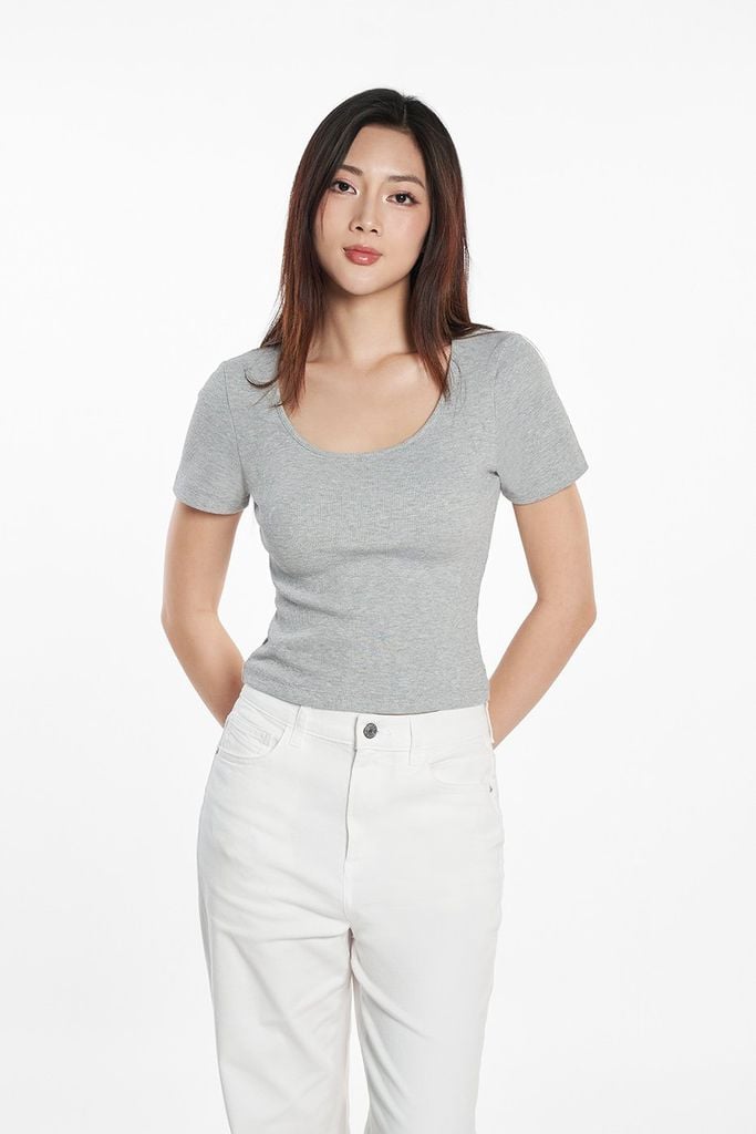 Áo Thun Thời Trang Nữ Tay Ngắn Ninomaxx 2506012