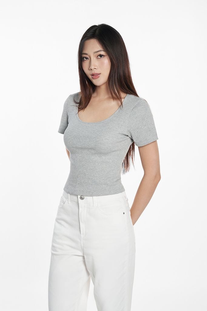 Áo Thun Thời Trang Nữ Tay Ngắn Ninomaxx 2506012