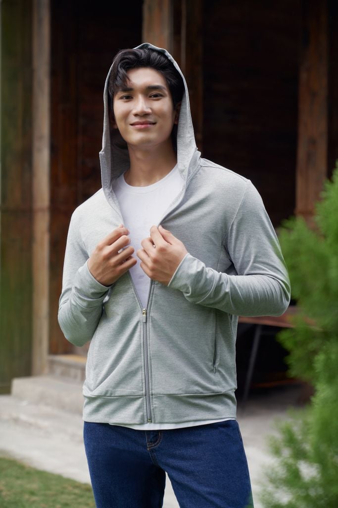 Áo Khoác Thời Trang Nam Tay Dài Có Nón Ninomaxx 2506014