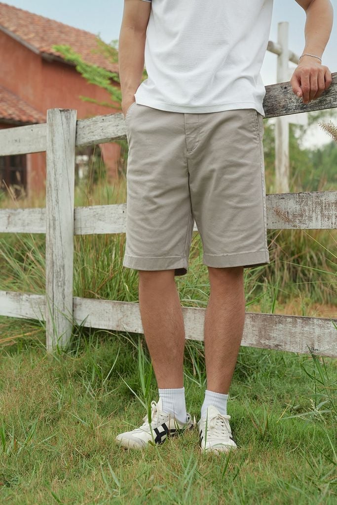 Quần Short Kaki Thời Trang Nam Ninomaxx 2508014