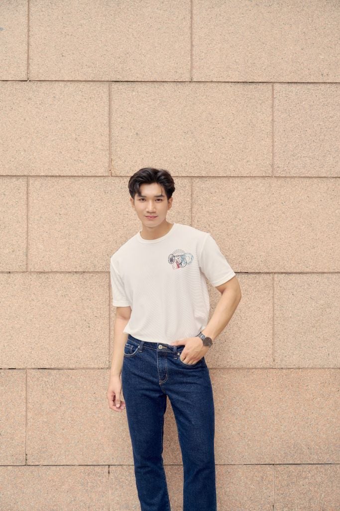 Quần Jean Basic Nam Ống Đứng Ninomaxx 2407021