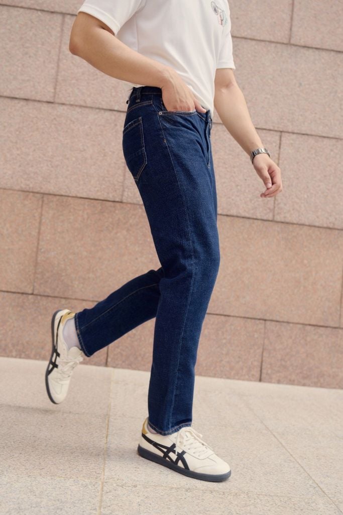 Quần Jean Basic Nam Ống Đứng Ninomaxx 2407021