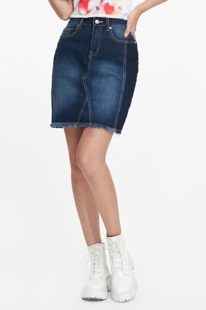 [Size S] Váy Jean Nữ Thời Trang Ninomaxx 1806094