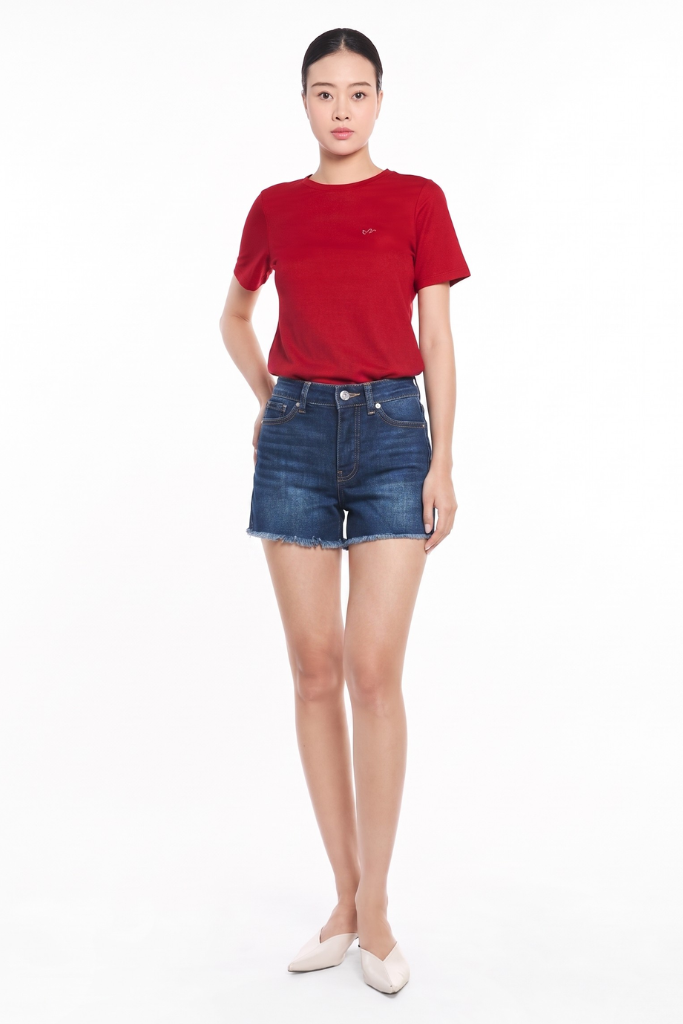 Quần short Jean Nữ NINOMAXX 1905021