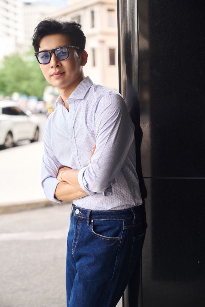 Áo Sơ Mi Sọc Nam Bamboo Tay Dài N&M 2208048