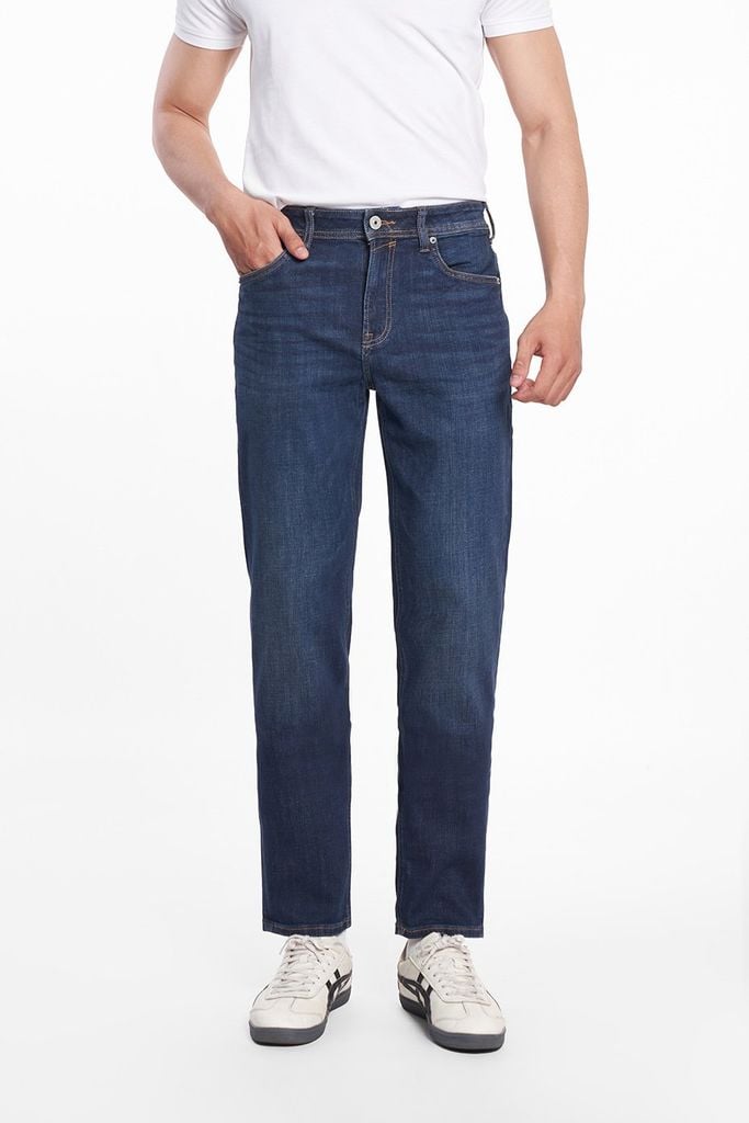 Quần Jean Thời Trang Basic Nam Ống Đứng Ninomaxx 2508001