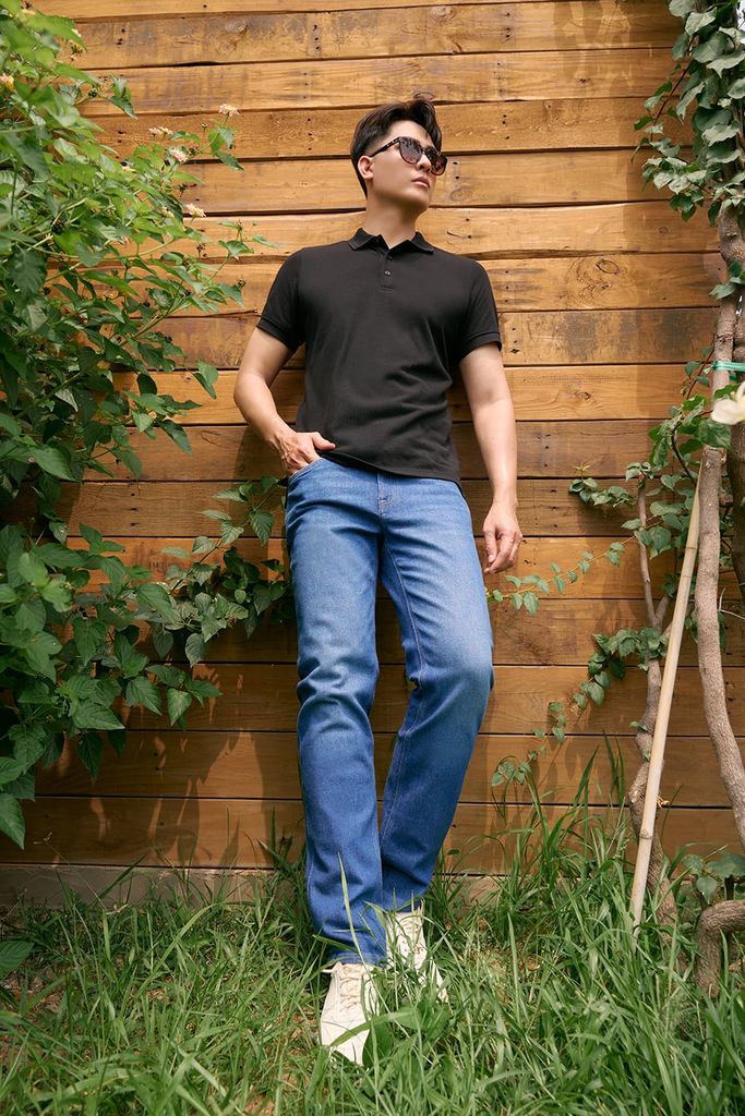 Quần Jean Nam Ninomaxx Straight RAWCORE DENIM Chất Vải Cứng Dày Độ Bền Cao Co Dãn Nhẹ 2509013