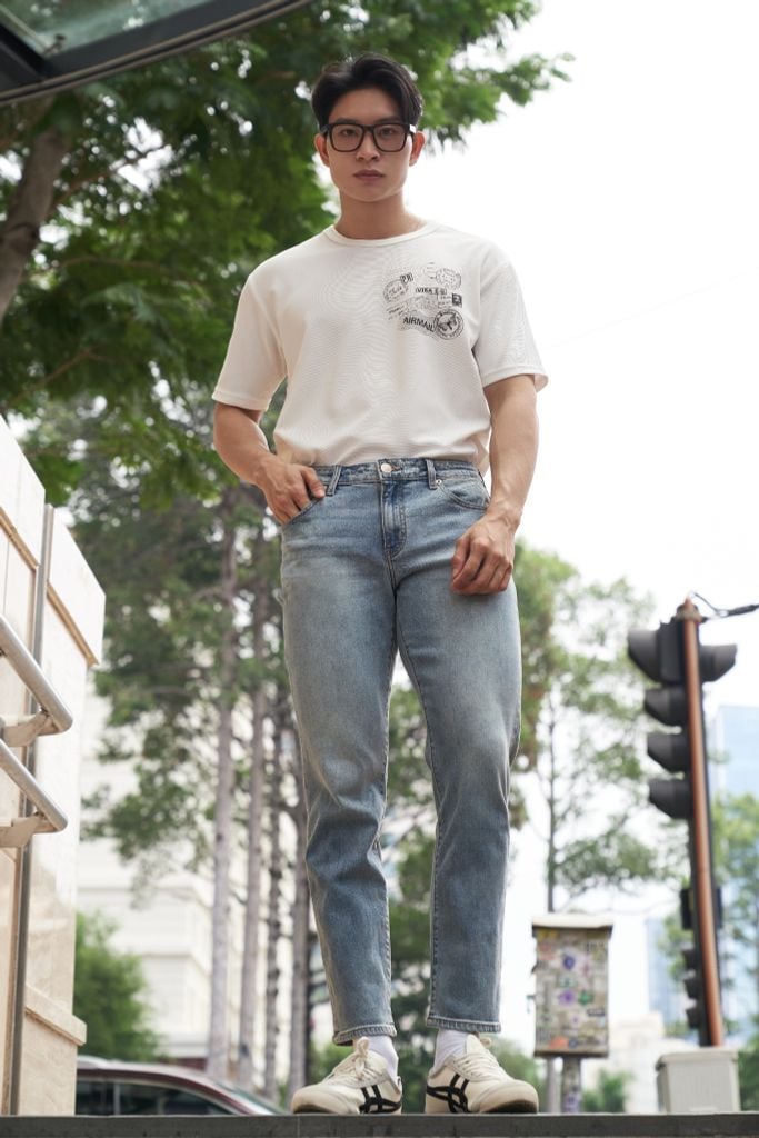 Quần Jean Thời Trang Basic Nam Tapper Ninomaxx 2407001