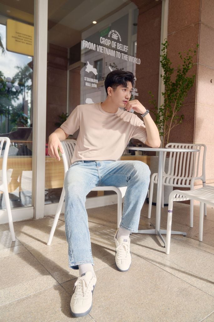 Quần Jean Thời Trang Basic Nam Tapper Ninomaxx 2407001