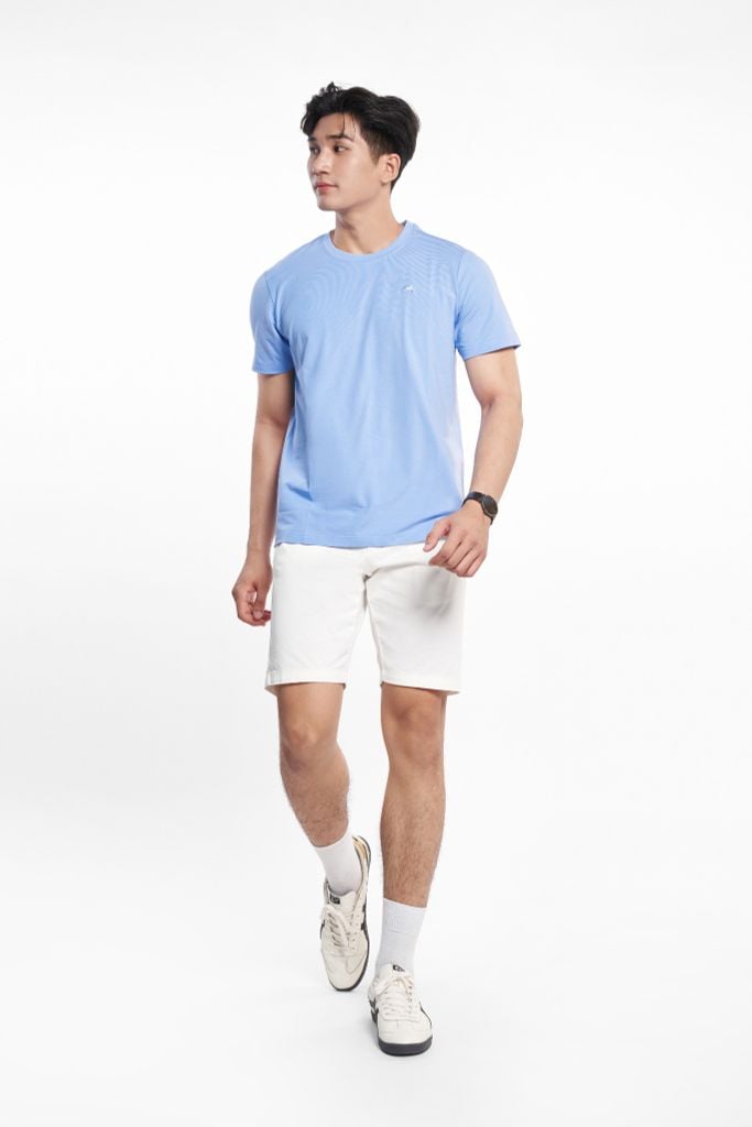 Áo Thun Basic Tay Ngắn Nam Ninomaxx 2505013