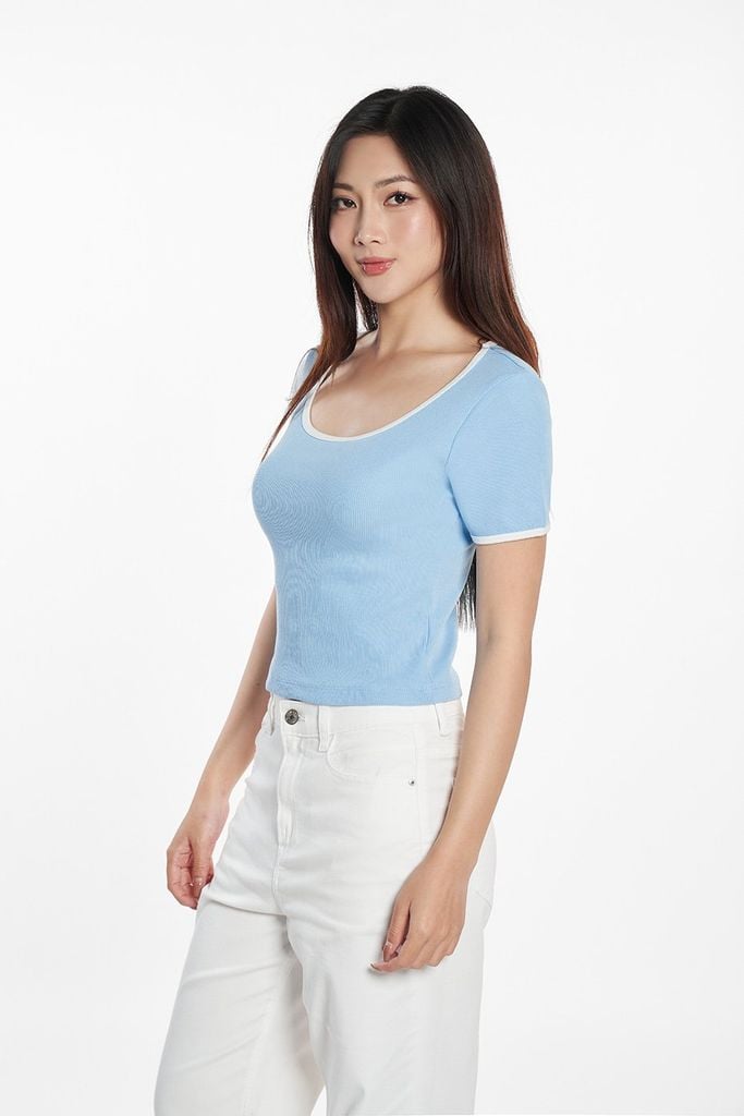 Áo Thun Thời Trang Nữ Tay Ngắn Ninomaxx 2506009