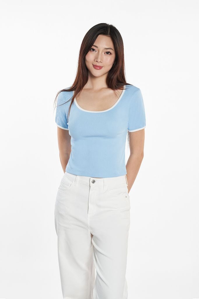 Áo Thun Thời Trang Nữ Tay Ngắn Ninomaxx 2506009