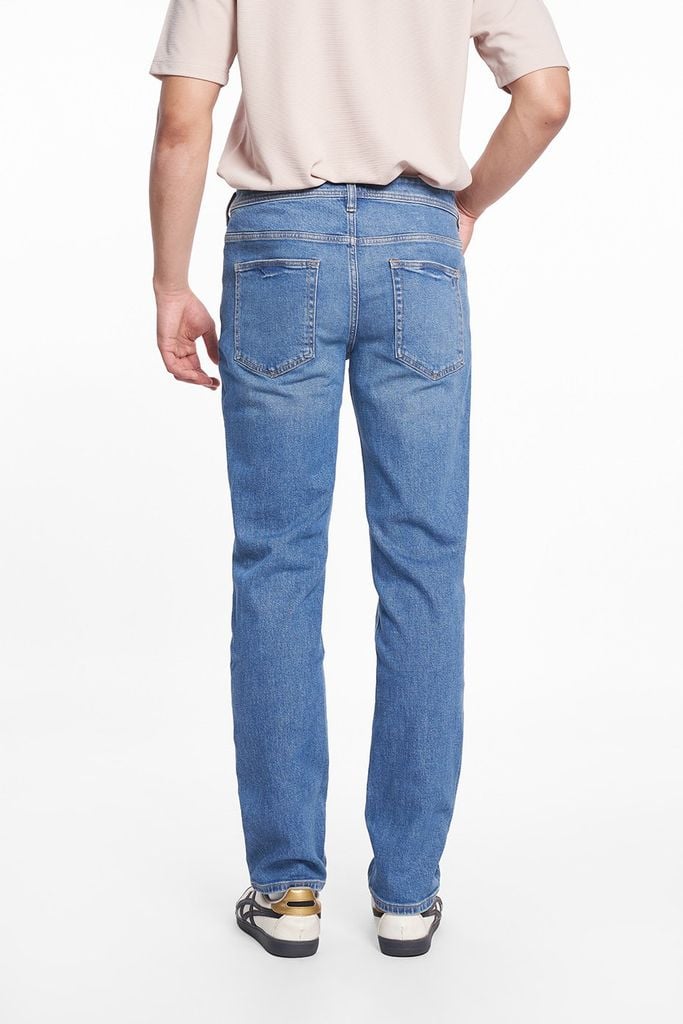 Quần Jean Thời Trang Basic Nam Ống Đứng Ninomaxx 2508004