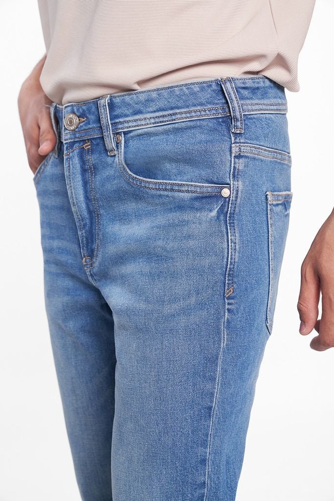 Quần Jean Thời Trang Basic Nam Ống Đứng Ninomaxx 2508004