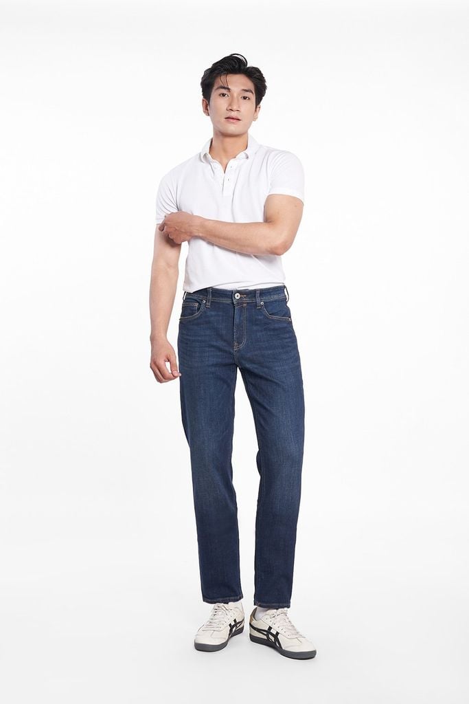 Quần Jean Thời Trang Basic Nam Ống Đứng Ninomaxx 2508001