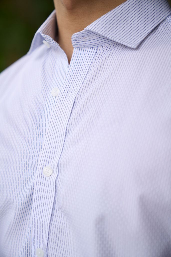 Áo Sơ Mi Sọc Nam Bamboo Tay Dài N&M 2208048