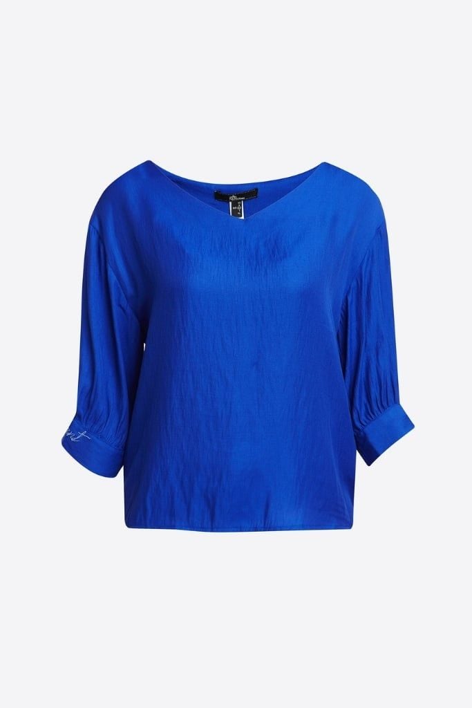 [Size S M] Áo Sơ Mi Thời Trang Nữ Tay Lửng N&M 1911039