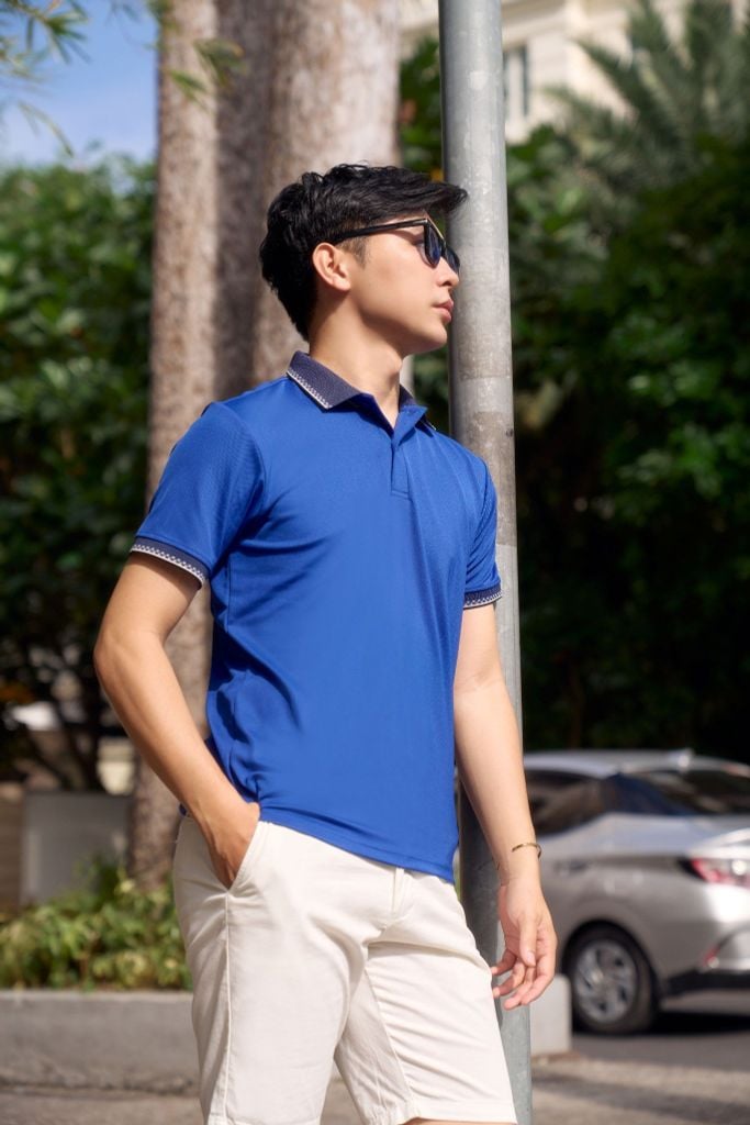 Premium Áo Polo Nam Chơi Golf Kháng Khuẩn Hút Ẩm N&M Club 2104031