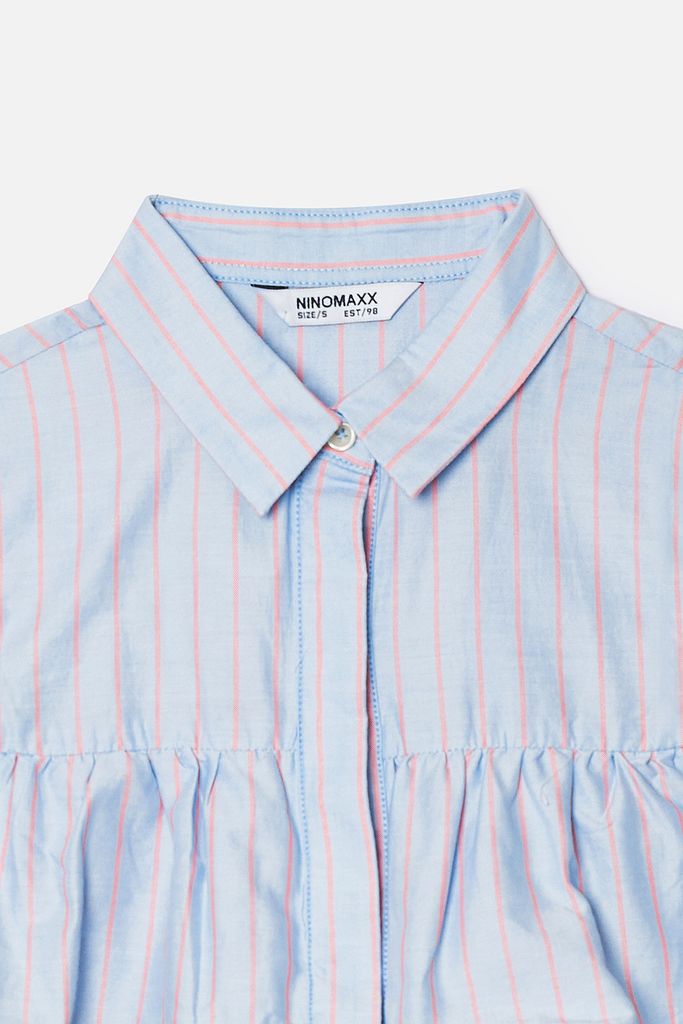 [Size S] Áo sơ mi sọc Nữ NINOMAXX 1706002