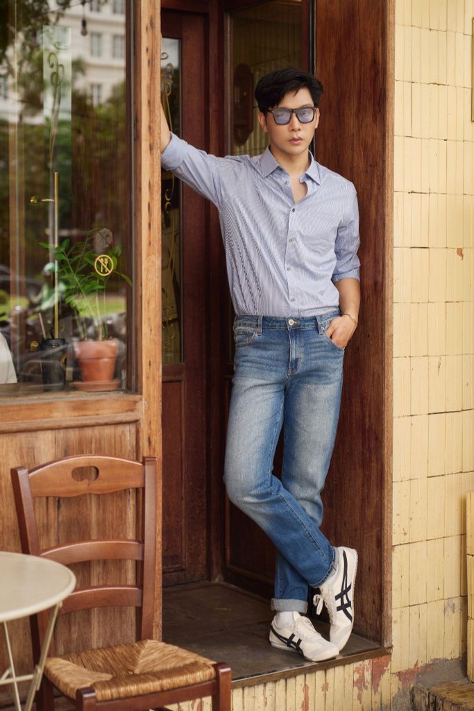 Áo Sơ Mi Sọc Nam Tay Dài N&M 2101078