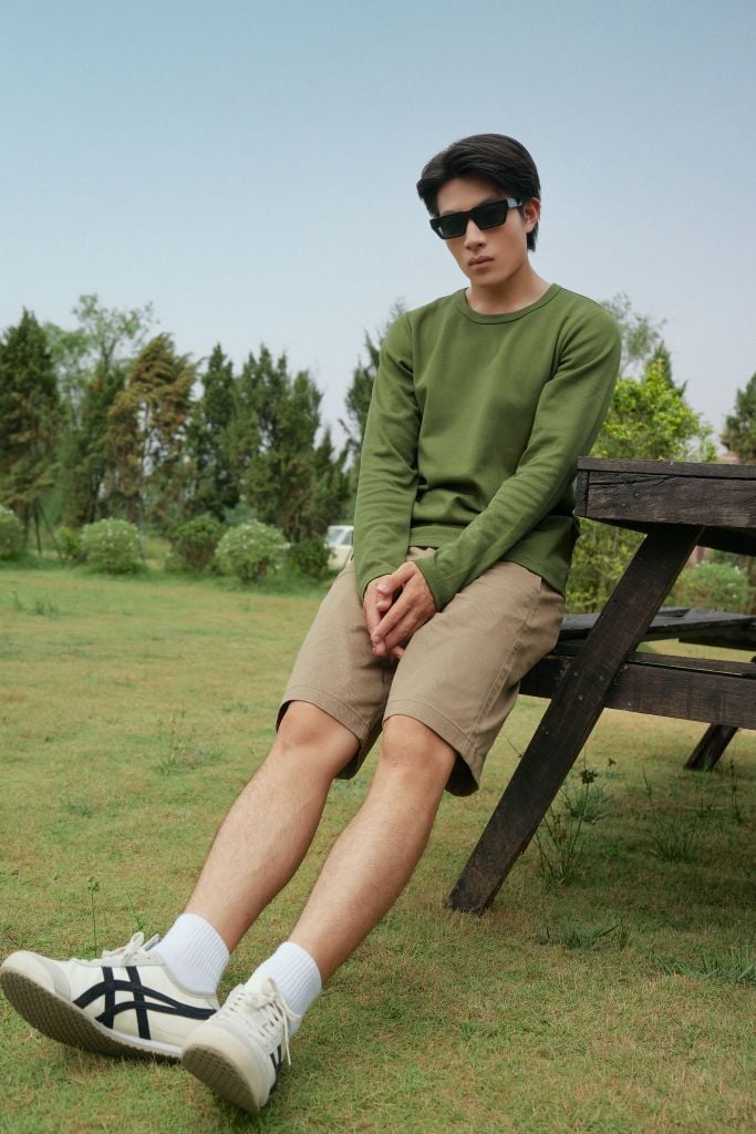 Áo Thun Basic Nam Tay Dài Ninomaxx 2510007