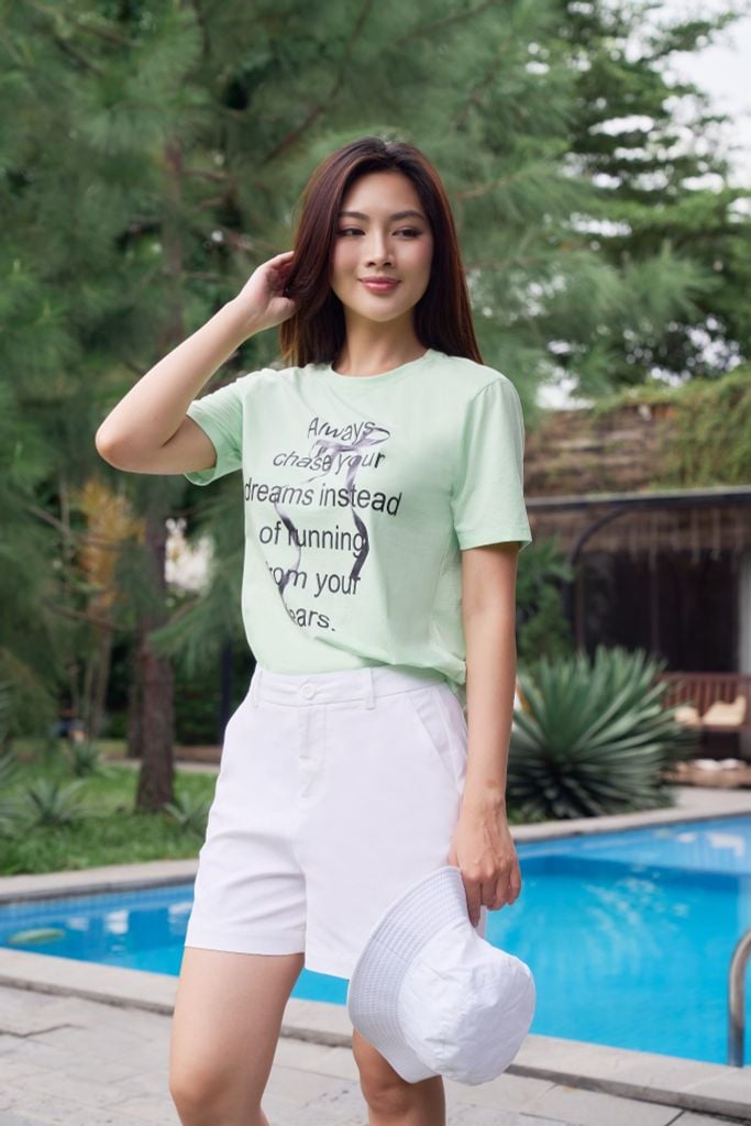 Áo Thun Graphic Nữ Tay Ngắn Ninomaxx 2503017