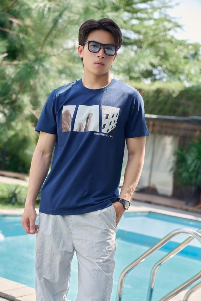 Áo Thun Graphic Nam Thời Trang Ninomaxx 2503002