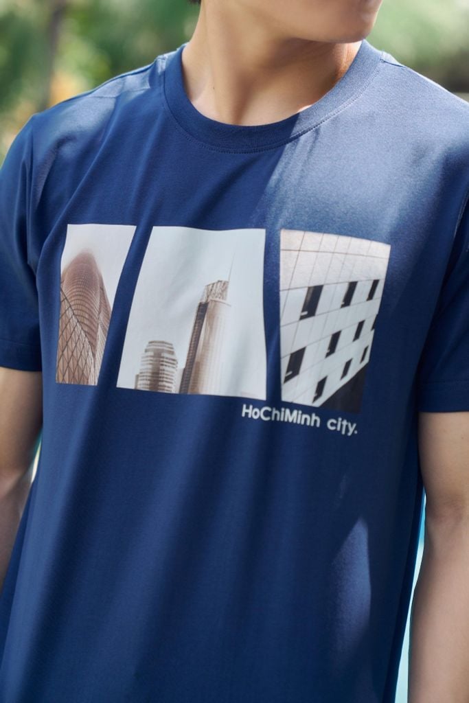 Áo Thun Graphic Nam Thời Trang Ninomaxx 2503002