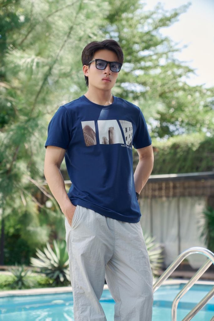 Áo Thun Graphic Nam Thời Trang Ninomaxx 2503002