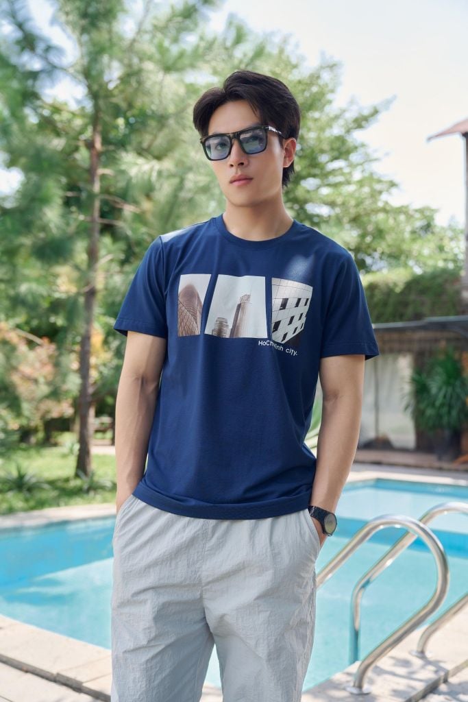 Áo Thun Graphic Nam Thời Trang Ninomaxx 2503002