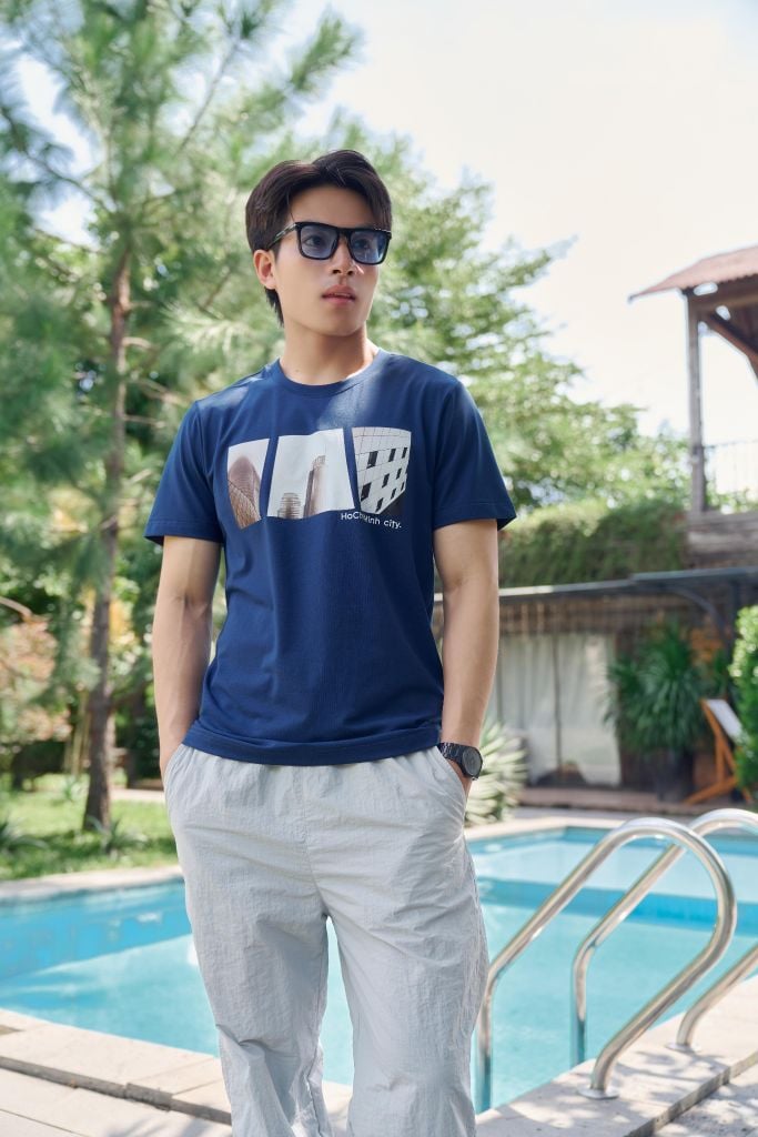 Áo Thun Graphic Nam Thời Trang Ninomaxx 2503002