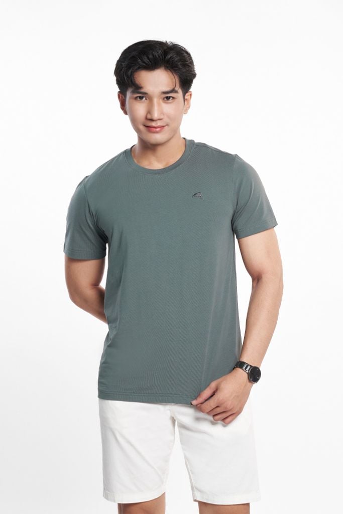 Áo Thun Basic Tay Ngắn Nam Ninomaxx 2505013