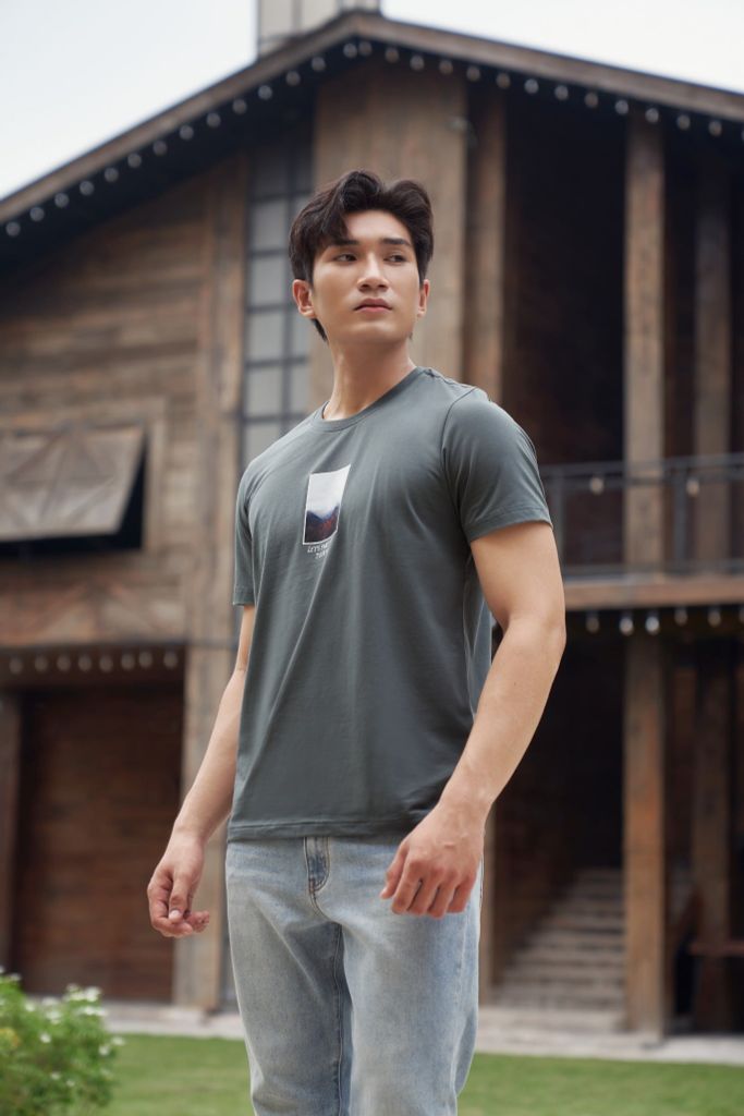 Áo Thun Graphic Nam Tay Ngắn Ninomaxx 2504014