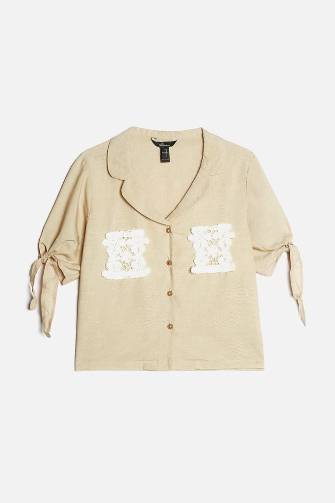 Áo sơ mi kiểu nữ thời trang Ninomaxx 1811012