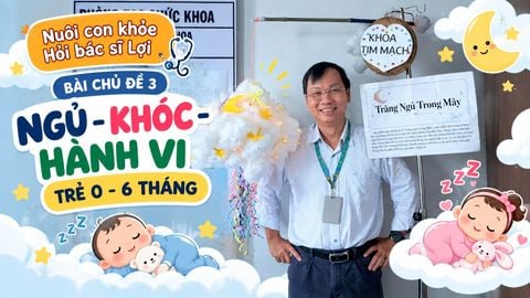CĐ3: NGỦ – KHÓC – HÀNH VI TRẺ 0–6 THÁNG
