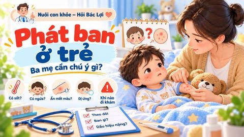 Phát ban ở trẻ: Những câu hỏi ba mẹ thường gặp