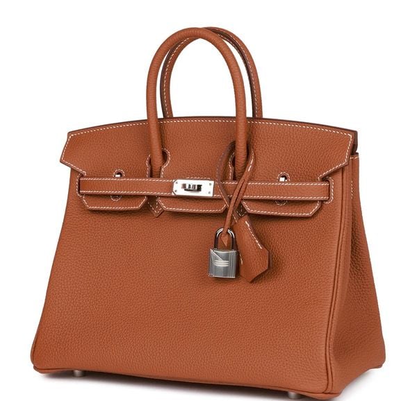 BIRKIN 25 TOGO GOLD SHW USED