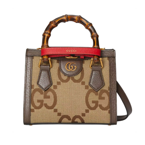 GUCCI DIANA JUMBO GG MINI TOTE BAG