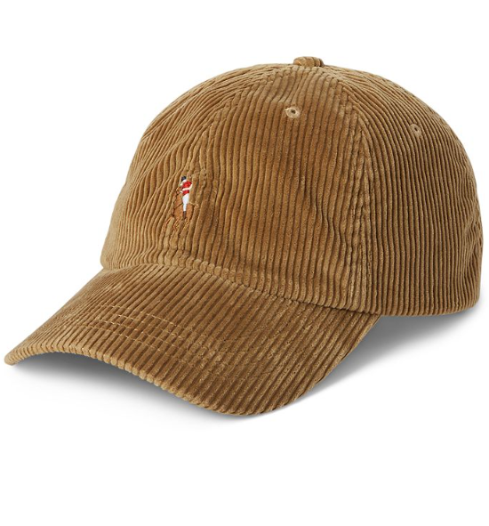 Polo Player Corduroy Cap