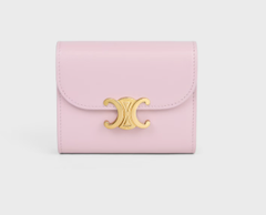 Small Flap Wallet TRIOMPHE IN Shiny calfskin