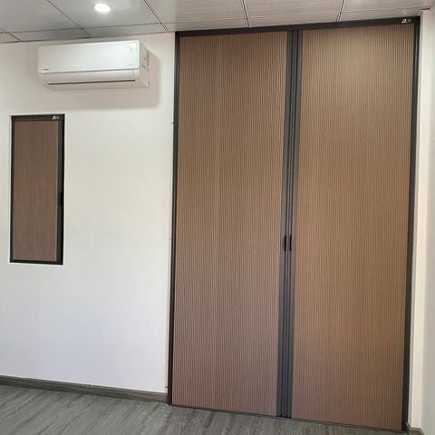  Vách Ngăn Phòng Khách Đà Nẵng - Vách Tổ Ong Màu Nâu 