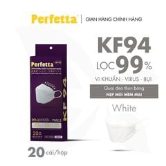 [Mua 2 Tặng 1] - Khẩu Trang Perfetta KF94 (20 cái/hộp)