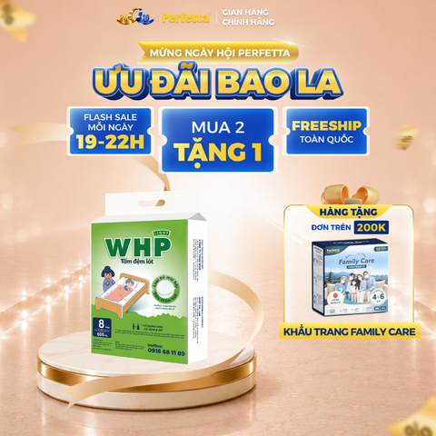 Tấm Đệm Lót WHP Underpad Size 60x90 cm (8 miếng/túi)