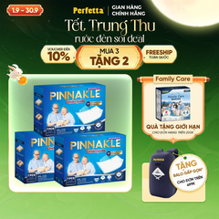 [Mua 3 Tặng 2] Combo 3 Tấm Đệm Lót Pinnakle Moderate 60x90 cm, Siêu Thấm Hút, Chống Trào Ngược (7 miếng/hộp)